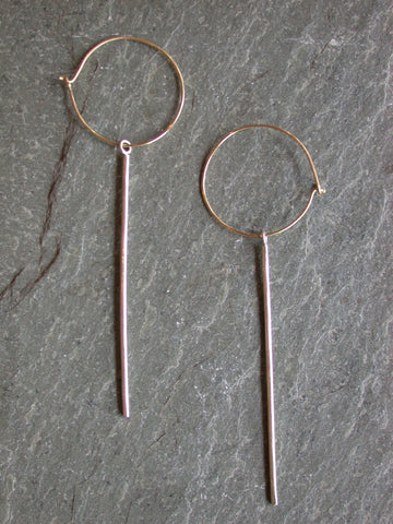 Wand Earrings