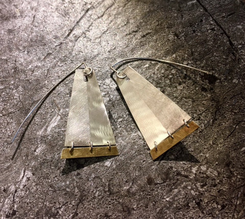 Pyramid Earrings