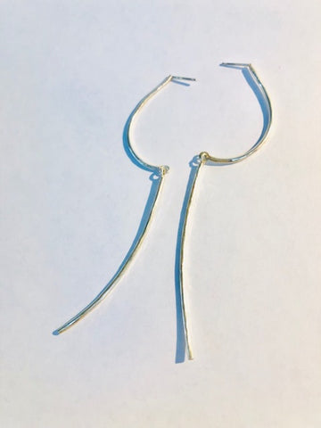 Loop Line Earring, Long