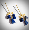 Long Medina Earrings with Lapis Lazuli