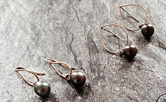 Tahitian Pearl Earrings